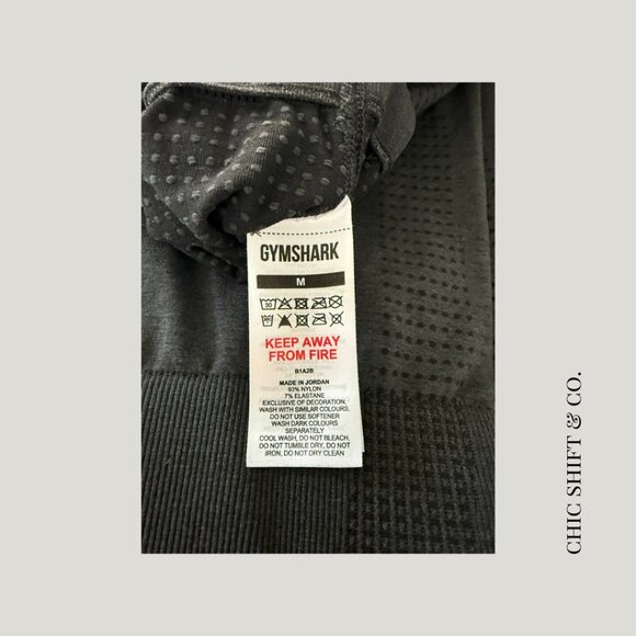 Gymshark | Vital Seamless Leggings | Black | Size M - Picture 4 of 5